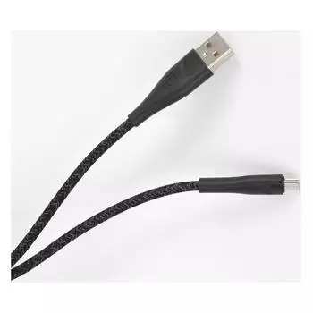 Кабель USB-Micro USB, 2A, 1м, черный USAMS SJ393 (SJ393USB01)
