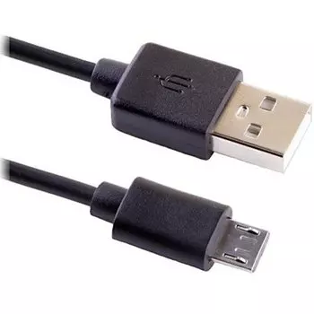 Кабель USB 2.0(Am)-Micro USB 2.0(Bm), 2A 2 м, черный KS-IS (KS-464B-2)