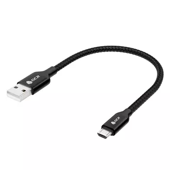 Кабель USB-Micro USB, быстрая зарядка, 3A 50см, черный Greenconnect (GCR-52463)