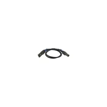 Кабель QNAP CAB-SAS10M-8644-8088, SFF-8644 (mini SAS HD) - SFF-8088 (mini SAS), 1 м, черный (CAB-SAS10M-8644-8088)