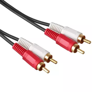 Кабель RCA(M)-RCA(M), 3м, черный Exegate (EX254084RUS)