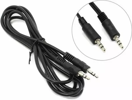Кабель соединительный 5bites Jack 3.5-Jack 3.5, 2м, черный (AC35J-020M)