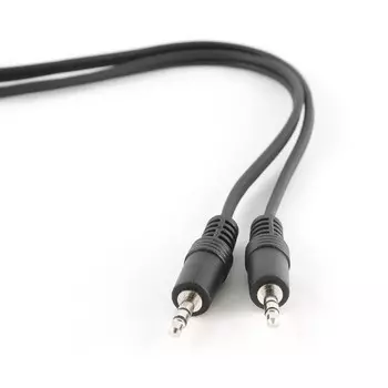 Кабель соединительный Cablexpert Jack 3.5-Jack 3.5, 1.2м, черный (CCA-404)