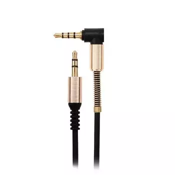 Кабель соединительный HOCO Jack 3.5-Jack 3.5, 2м, черный (UPA02)