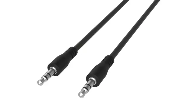 Кабель соединительный Jack 3.5mm(M)-Jack 3.5mm(M), 1 м, черный Ritmix (RCC-240)