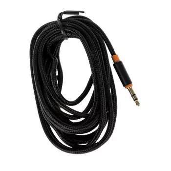 Кабель соединительный Jack 3.5mm(M)-Jack 3.5mm(M), 2 м, черный Jet.A (JA-AC02 2m Black)