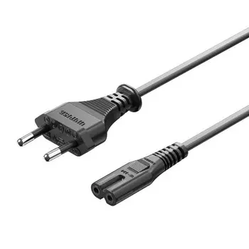 Кабель питания IEC-320-C7-Europlug(M), 2.5А, 1.8 м, черный Vention ZCL (ZCLBAC)