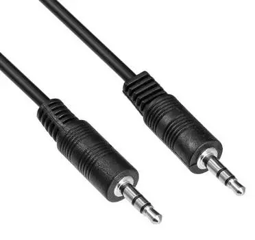 Кабель соединительный Jack 3.5mm(M)-Jack 3.5mm(M), 3 м, черный Buro (BAAC002-3)