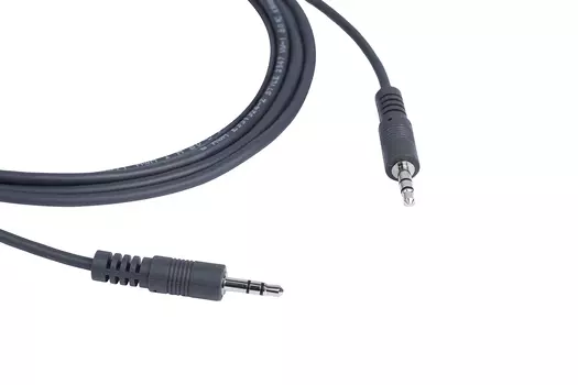 Кабель соединительный Kramer Jack 3.5-Jack 3.5, 1.8м, черный (C-A35M/A35M-6)