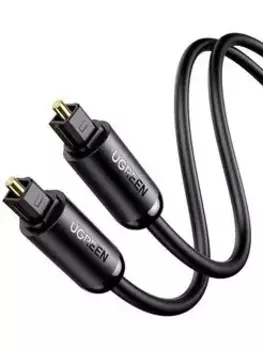 Кабель соединительный Toslink(M)-Toslink(M), экранированный, 1.5 м, черный UGREEN AV122 (70891)