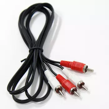 Кабель соединительный VCOM 2xRCA-2xRCA(M), 1.5м (VAV7158-1.5M)