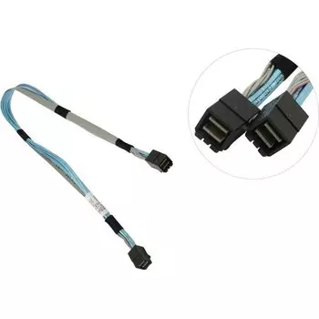 Кабель SuperMicro, SFF-8643 (mini SAS HD) - SFF-8643 (mini SAS HD), 50 см (CBL-SAST-0532)