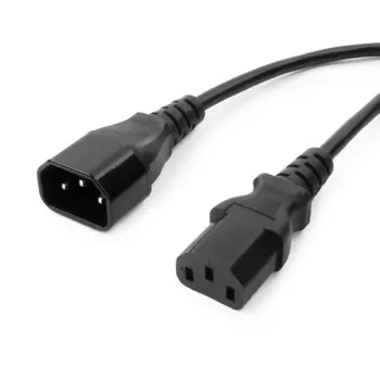 Кабель питания IEC-320-C14-IEC-320-C19, 3x1кв.мм, 1.8 м, черный Cablexpert (PC-189-1-1)