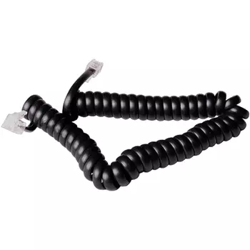 Кабель RJ-10(4p4c)-RJ-10(4p4c), 2 м, черный REXANT