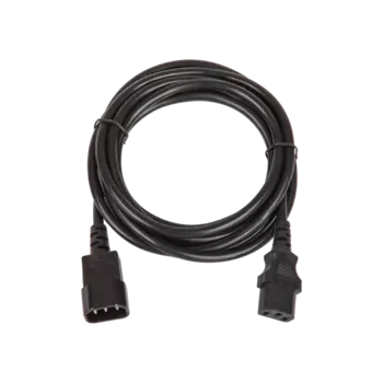 Кабель питания IEC 60320 C14-C13, 1.8 м, черный, TLK (TLK-PCM10-018)
