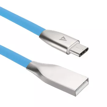 Кабель Type-C-USB, ACD, Материал оплетки TPE Термоэластопласт, 1.2м, синий (ACD-U922-C2L)