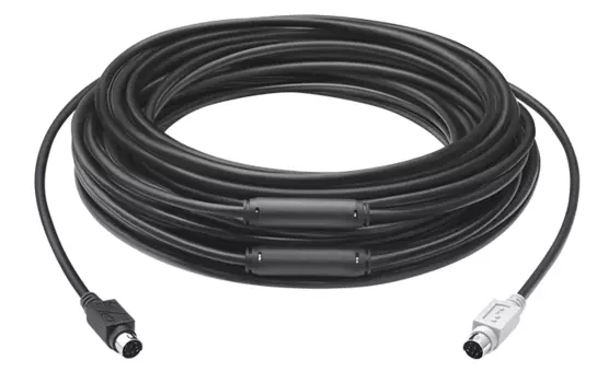 Кабель-удлинитель Mini-DIN-6-Mini-DIN-6, Logitech GROUP, 15m (939-001490)