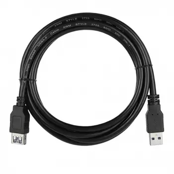 Кабель-удлинитель USB 3.0(Af)-USB 3.0(Am), 2 м, черный, ACD (ACD-U3AAF-20L)