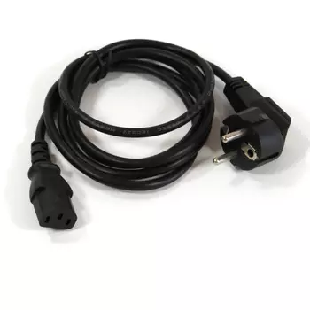 Кабель питания Schuko (Euro)(M)-IEC-320-C13, 10A, 1.8м, черный VCOM (CE021-CU0.75-1.8M)