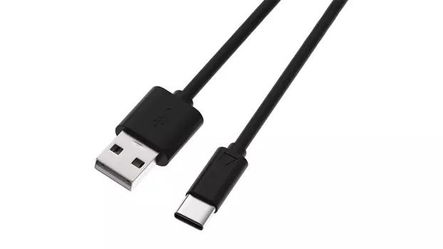 Кабель USB2.0-USB Type-C, Ritmix, 1м, черный (RCC-130)