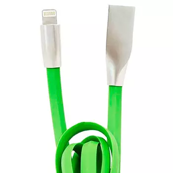 Кабель USB 2.0(A)/Lightning, 1m, зеленый, ACD Style (ACD-U912-P6G)