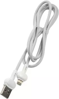 Кабель USB-Lightning 8-pin, 1м, белый Red Line Candy (УТ000021988)