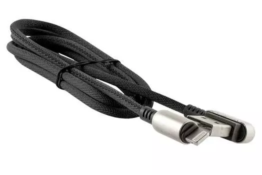 Кабель USB-Lightning 8-pin, 1м, черный Red Line