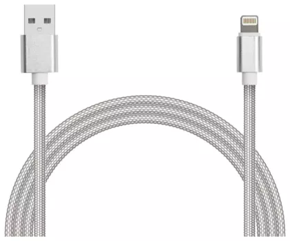 Кабель USB 2.0(Am)-Lightning 8-pin(m), 2 м, белый, Jet.A JA-DC44 (JA-DC44 2m White)