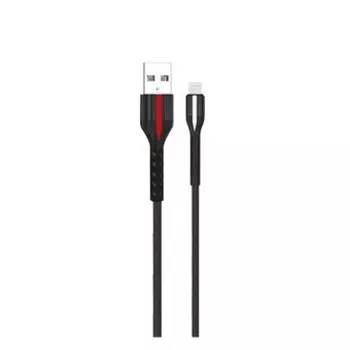 Кабель USB 2.0(Am)-Lightning 8-pin(m), 2A, 1м, черный Exployd EX-K-1019 (EX-K-1019)