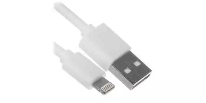 Кабель USB-Lightning 8-pin 3м, белый Red Line (УТ000033327)