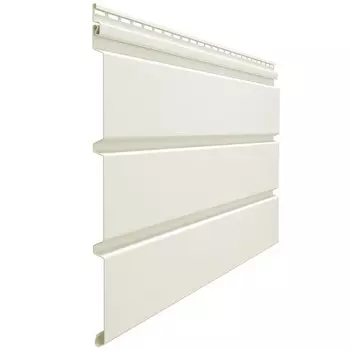 Софит Docke Standard Т4 пломбир без перфорации 3050х305 мм