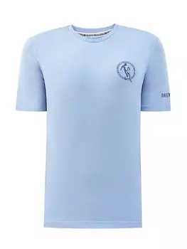 Хлопковая футболка с логотипом и принтом Soccer