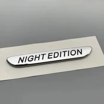 1 шт. EDITION 1 Night Edition хромированный серебряный значок автомобиля логотип наклейка эмблема наклейка подходит для B/enz A/MG EDITION