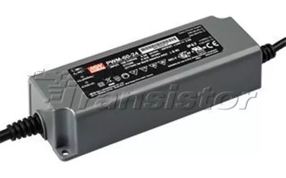 Блок питания PWM-60-24 (24V, 2.5A, 60W, 0-10V, PFC) Arlight 021005