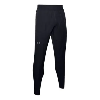 Брюки unstoppable tapered pants 'black' Under Armour, черный
