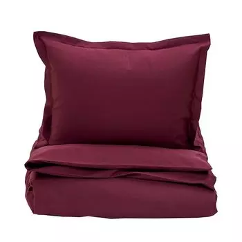 Простыня 1,5-спальная Gant Home Sateen 180x280см, цвет красный