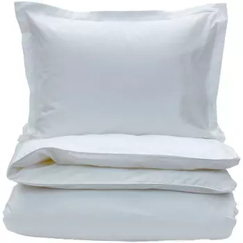 Простыня 2-спальная Gant Home Sateen 220x280см, цвет белый
