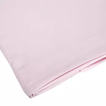 Простыня 2-спальная Lameirinho Sateen 220x240см, цвет розовый