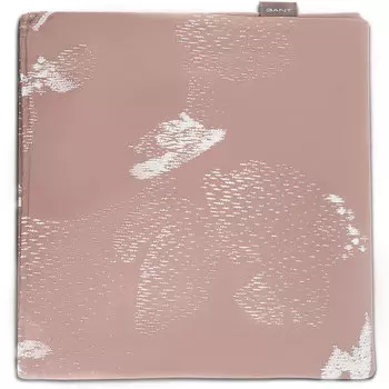 Простыня евро Gant Home Shadow, какао с белым