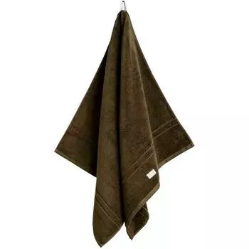 Полотенце 70x140см Gant Home Organic Premium, цвет темно-зеленый