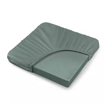 Простыня на резинке двуспальная 180х200см La Prima SilvaSilk Melissa