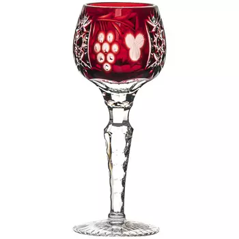 Рюмка для ликера Ajka Crystal Grape 60мл, цвет темно-бордовый