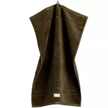 Полотенце Gant Home Organic Premium 30x50см, цвет темно-зеленый