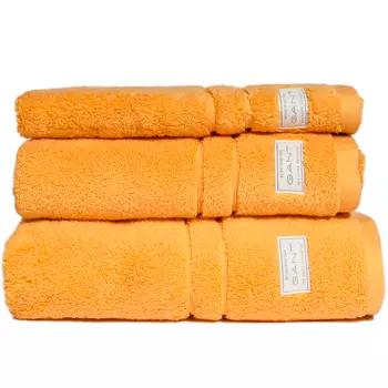 Полотенце Gant Home Organic Premium 70x140см, цвет мандариновый