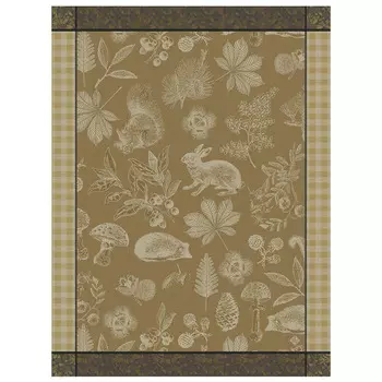 Полотенце кухонное Le Jacquard Francais Dans Les Bois, цвет желтый