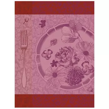 Полотенце кухонное Le Jacquard Francais Fleurs A Croquer 60х80см