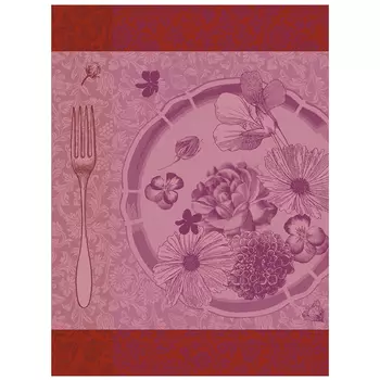 Полотенце кухонное Le Jacquard Francais Fleurs A Croquer 60x80см