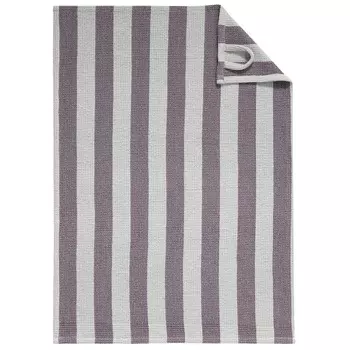 Полотенце кухонное вафельное Cawo Stripes 50x70см, цвет бежевый, серый