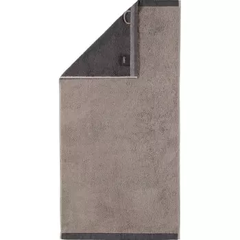Полотенце махровое Cawo Plaid 50x100см, графит