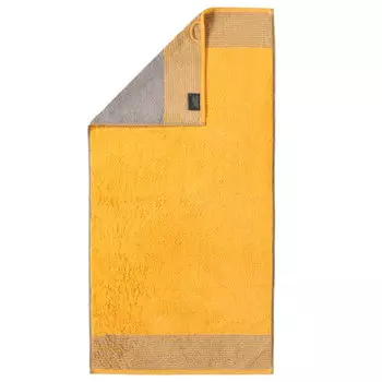 Полотенце махровое Cawo Two-Tone 50x100см, цвет желтый